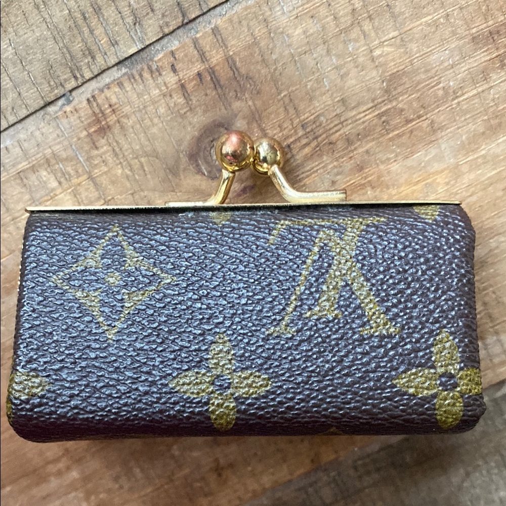 Louis Vuitton Vintage Canvas Monogram Lipstick Case
